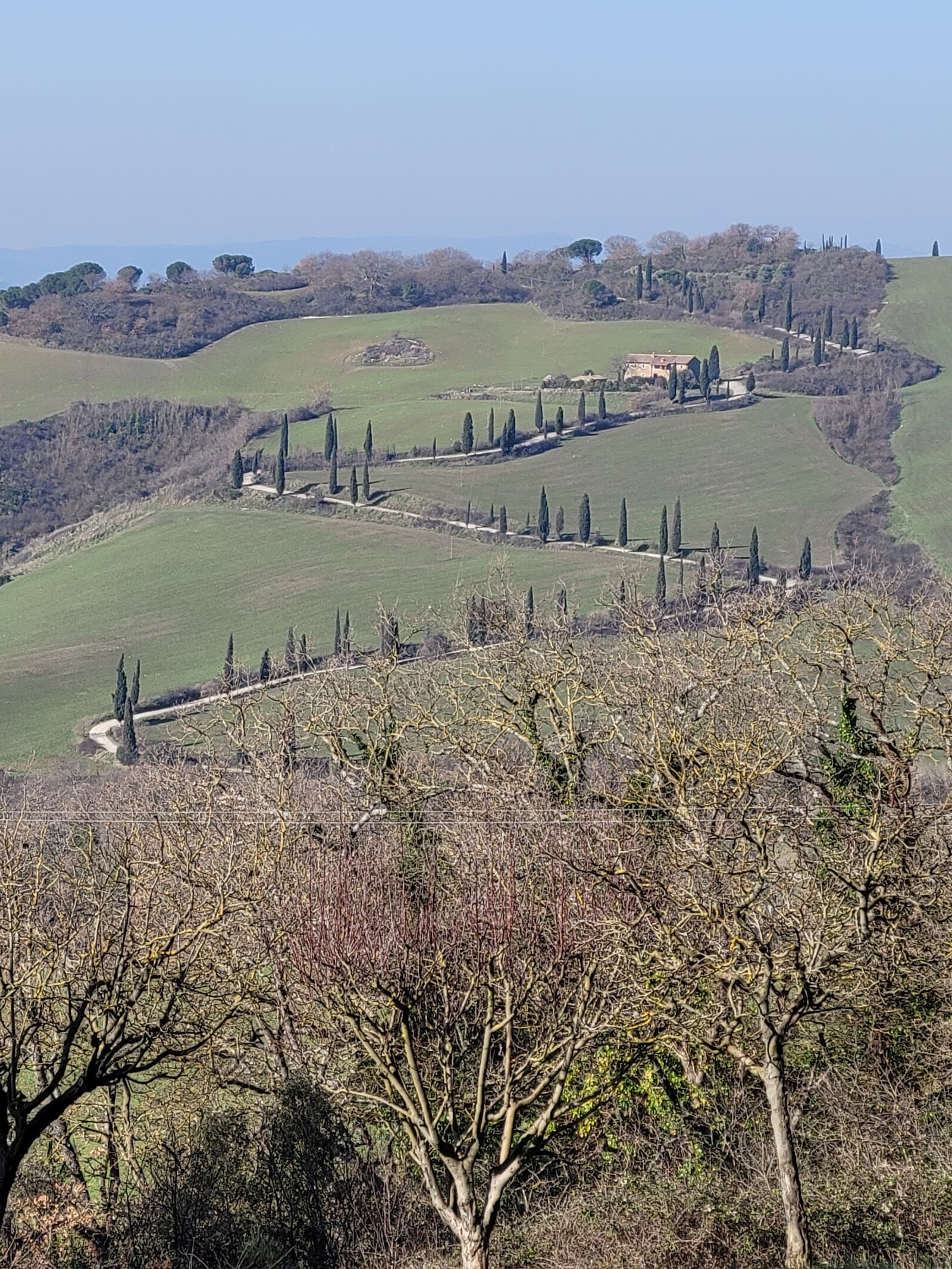 Tuscan countryside near Montepulciano